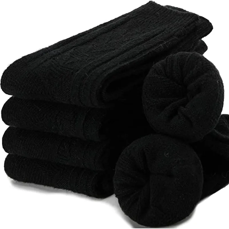 5-Pack Soft Wool Hiking Socks For Women