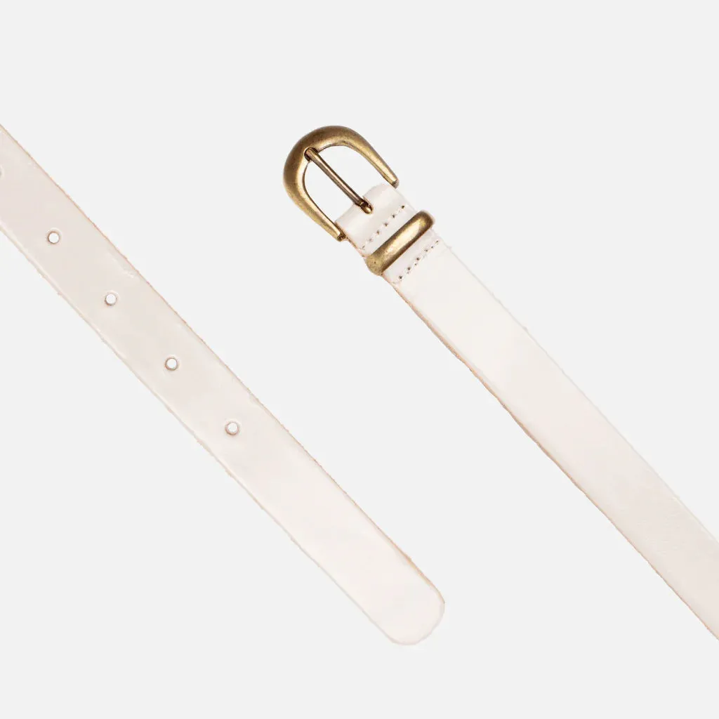 Ank | Women's Skinny Leather Belt