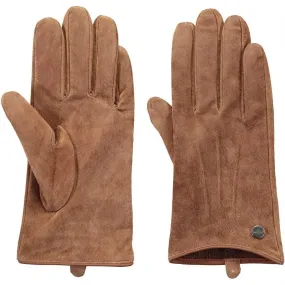 Barts Christina Suede Leather Womens Gloves - Brown