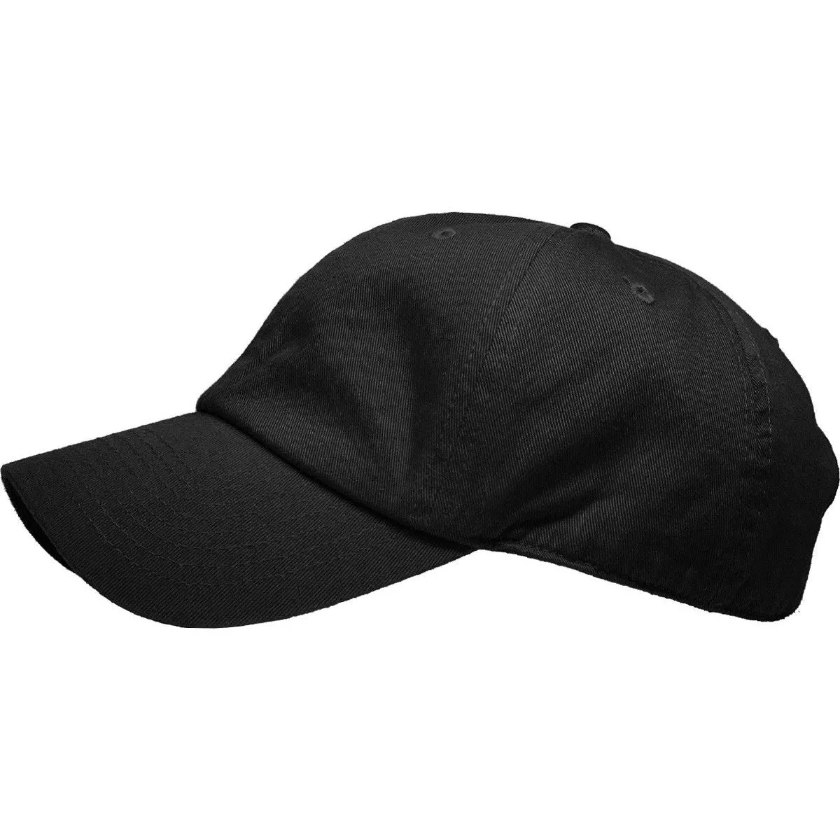 Black - Unstructured Cap