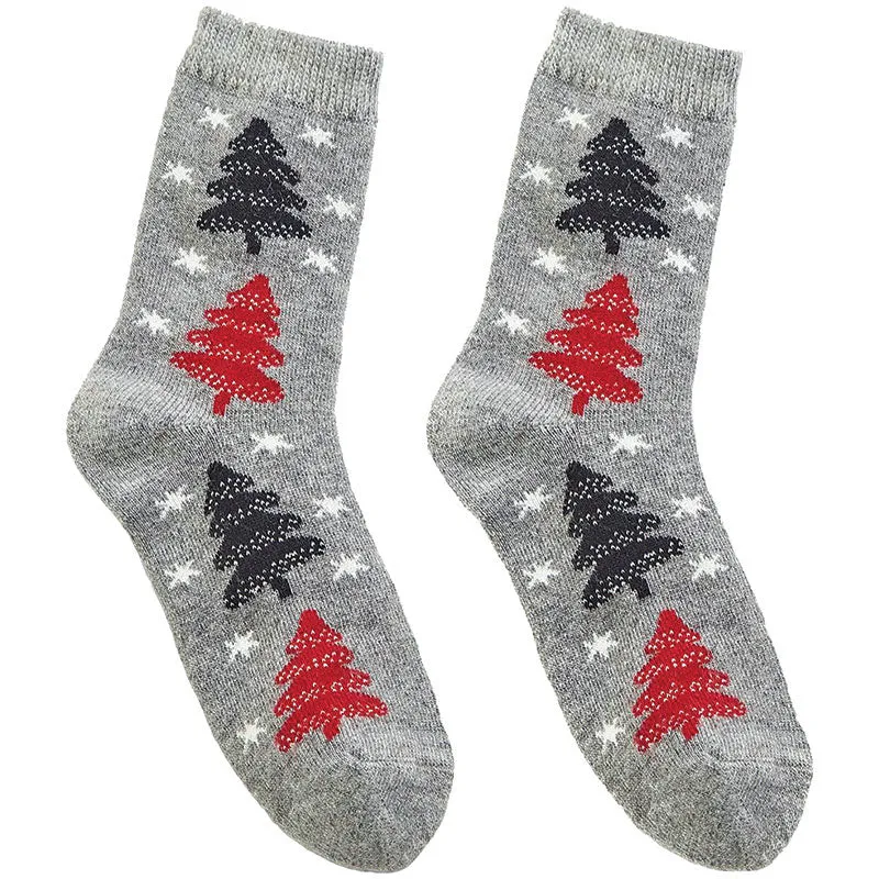 Christmas Mug with Soft Socks - Red