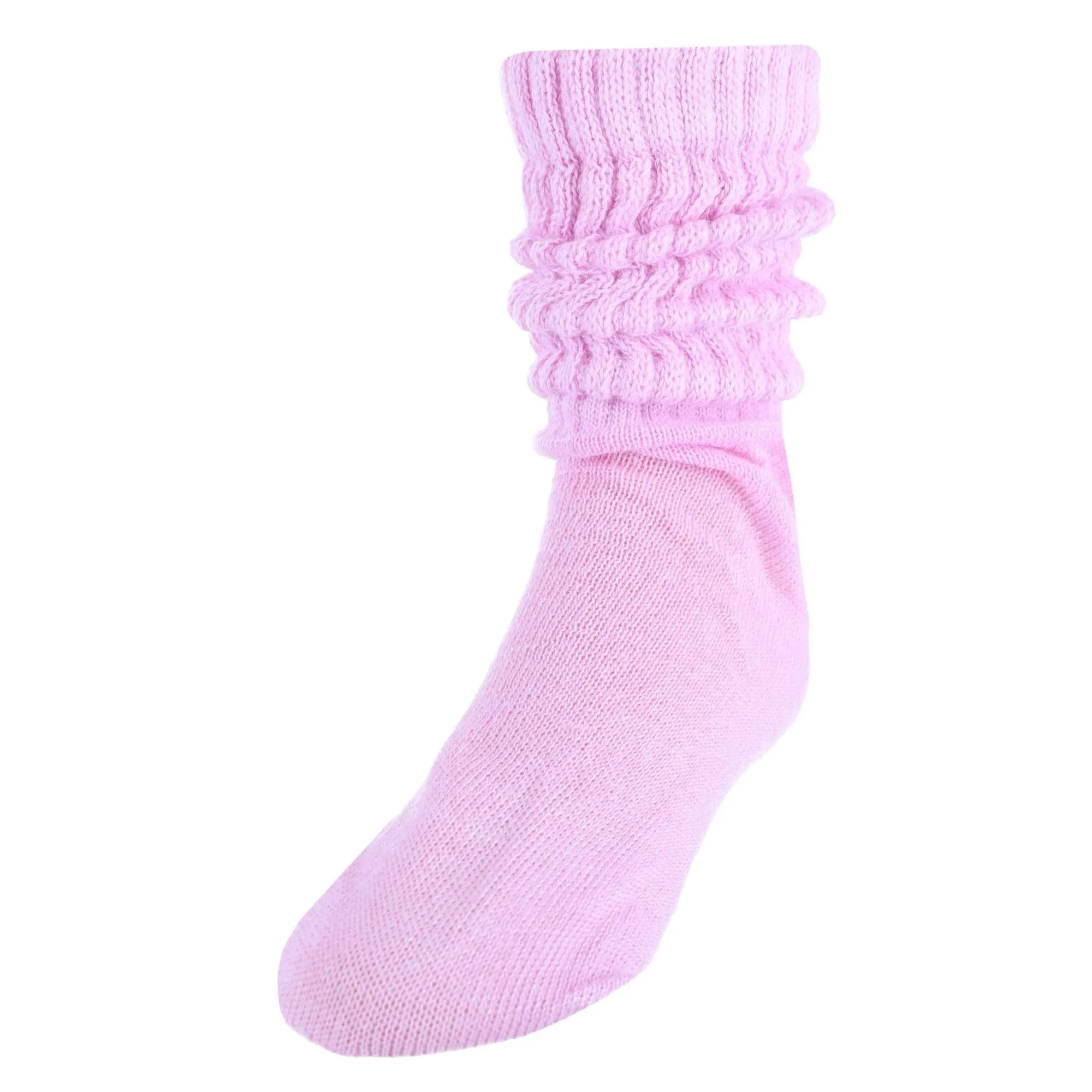 CTM® Girl's Super Soft Slouch Socks (1 Pair)