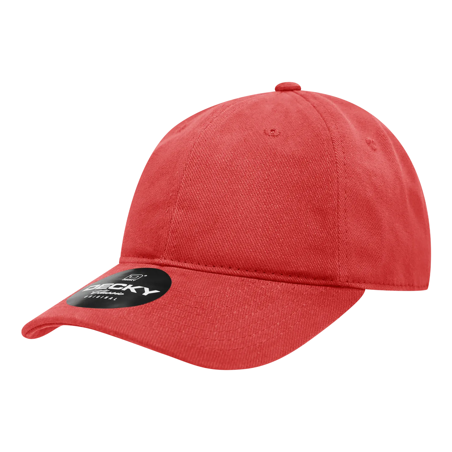 Decky 112 6 Panel Low Profile Relaxed Brushed Cotton Dad Hat - CASE Pricing