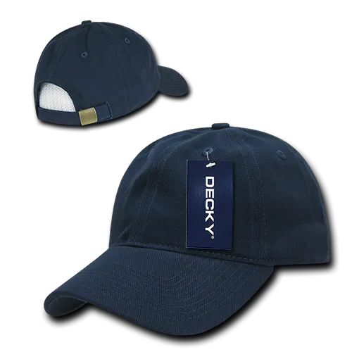 Decky 112 6 Panel Low Profile Relaxed Brushed Cotton Dad Hat - CASE Pricing