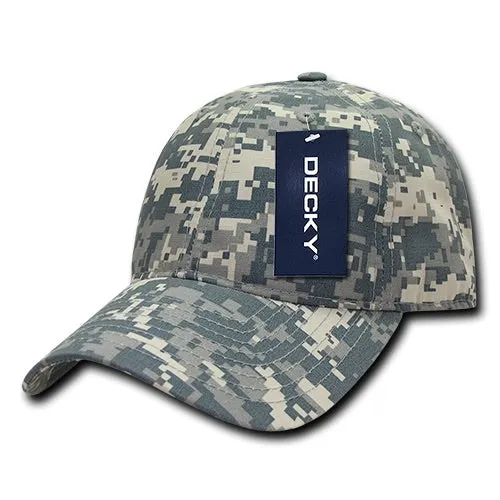 Decky 239 - 6 Panel Low Profile Relaxed Ripstop Dad Hat - CASE Pricing