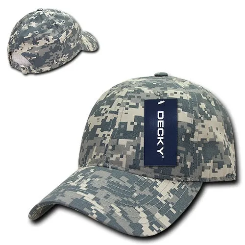 Decky 239 - 6 Panel Low Profile Relaxed Ripstop Dad Hat - CASE Pricing