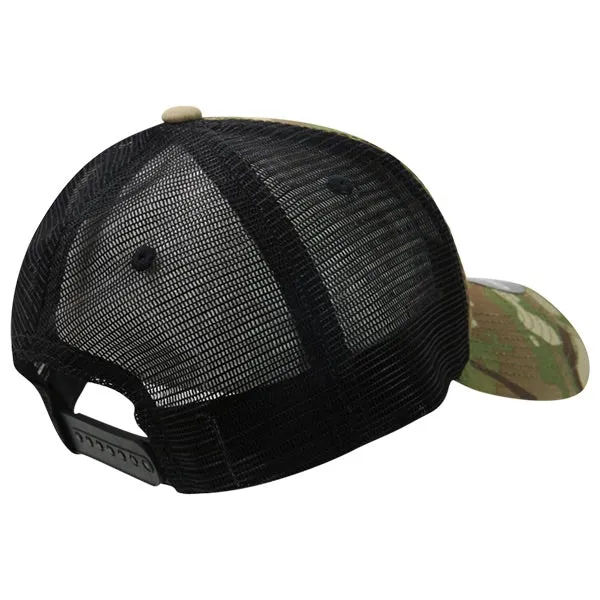 Decky 6305 - Multicam Relaxed L/C Trucker Cap, MultiCam Camo Trucker Hat