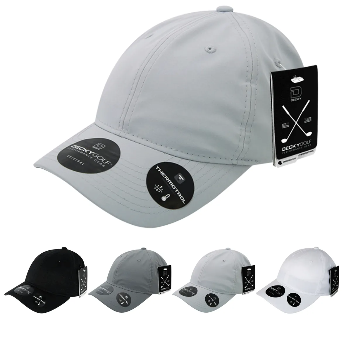 Decky 6405 Sleek H20 L/C Relaxed Hat, Golf & Sports Cap