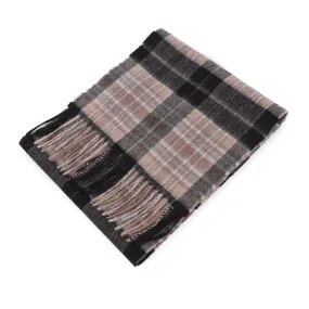 Edinburgh Cashmere Scarf Mackellar Black