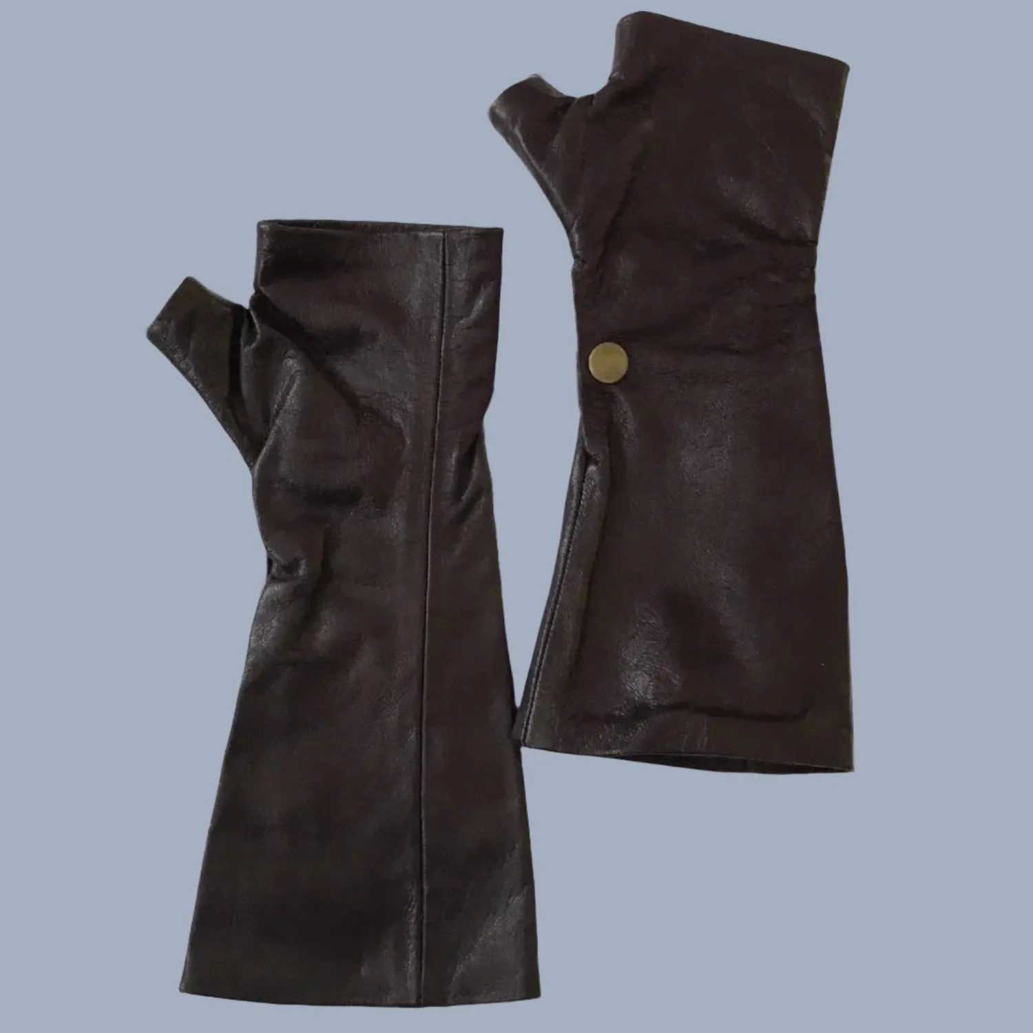 Elegant Burgundy Leather Gloves – Slim Fit and Stylish for Any Occasion