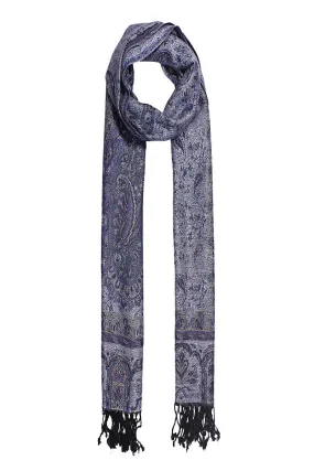 Elegant Harmony Paisley Jacquard Scarf