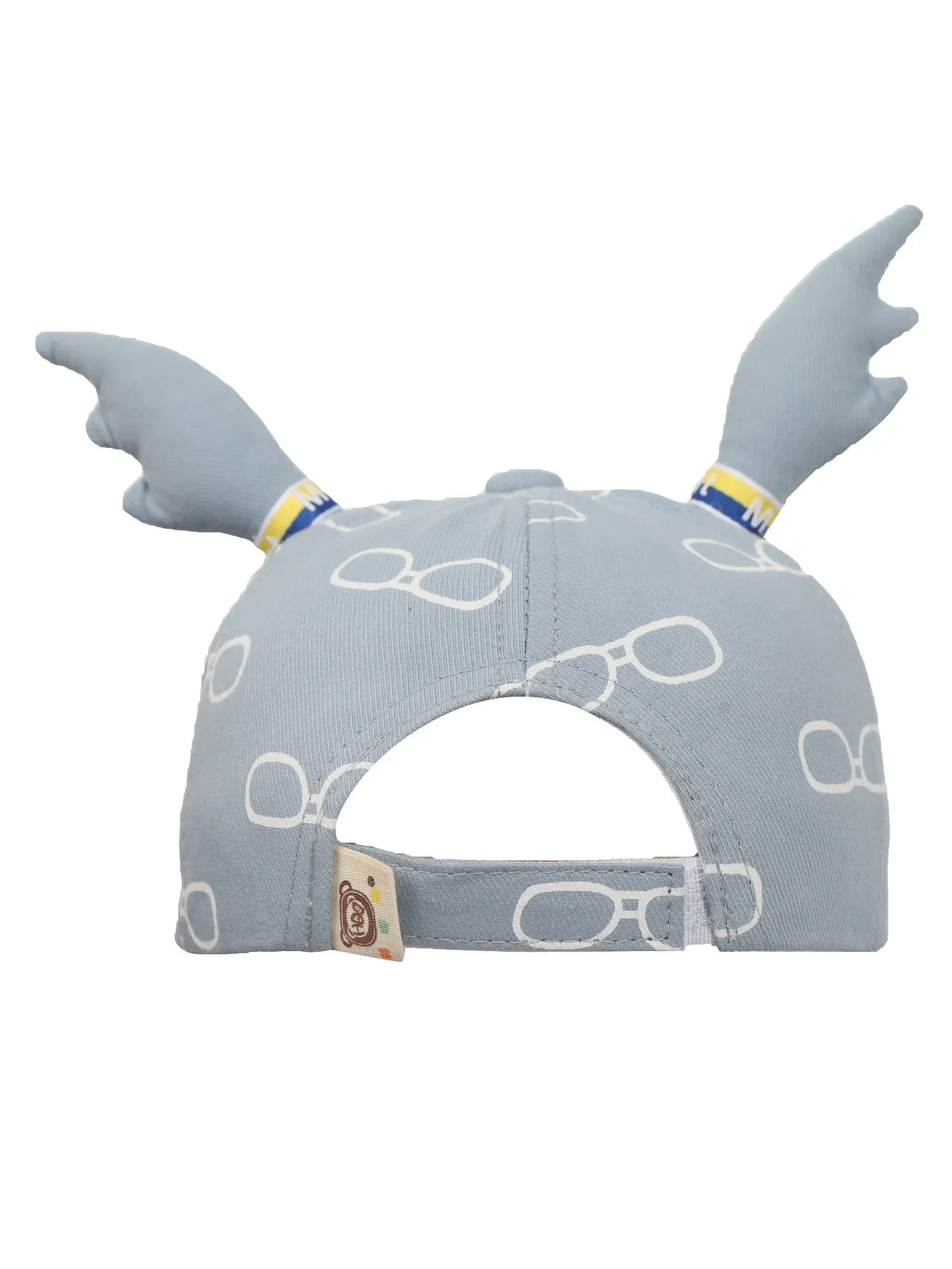 FabSeasons Cotton Baseball Cap / Hat for Boys & Girls with Antler, Fits for 1-4 years kids, Velcro adjustment at back