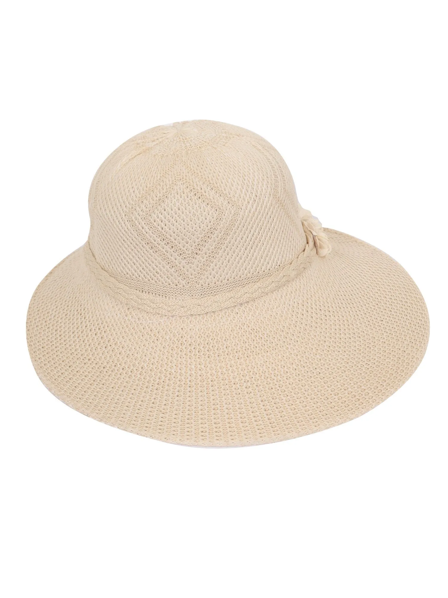 FabSeasons Long Brim Beach and Sun Hat / caps for Women & Girls