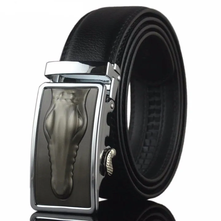 Fashionable Cowhide Leather Men's Belt