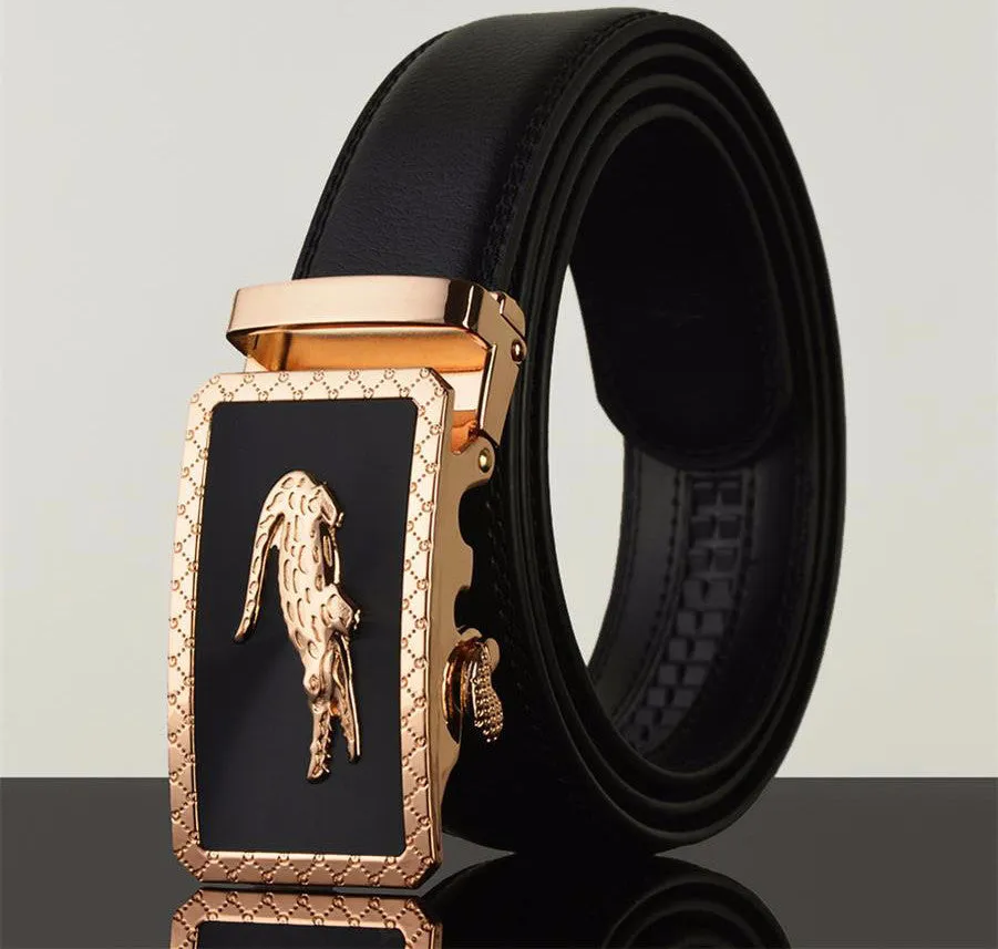 Fashionable Cowhide Leather Men's Belt