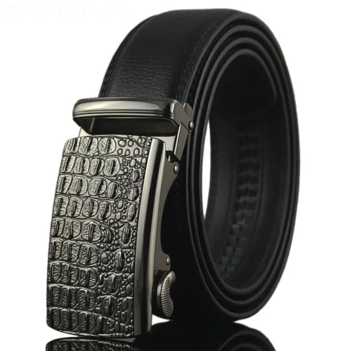 Fashionable Cowhide Leather Men's Belt