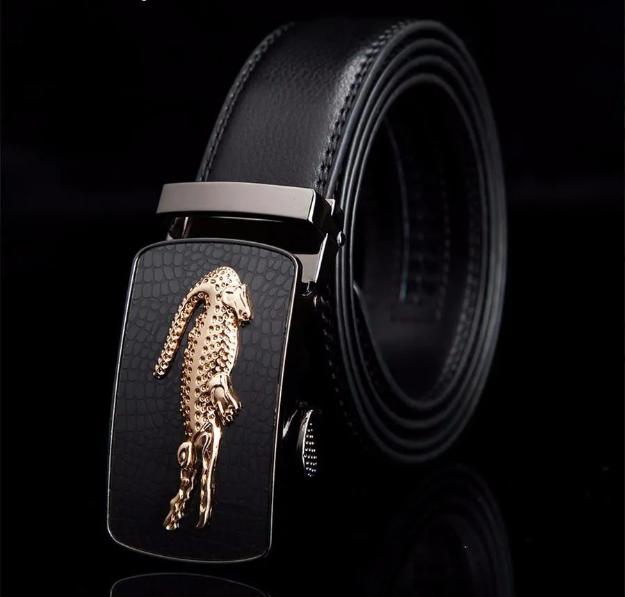 Fashionable Cowhide Leather Men's Belt