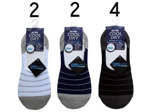 Foot Cover -Cool Max - Thin Striped-