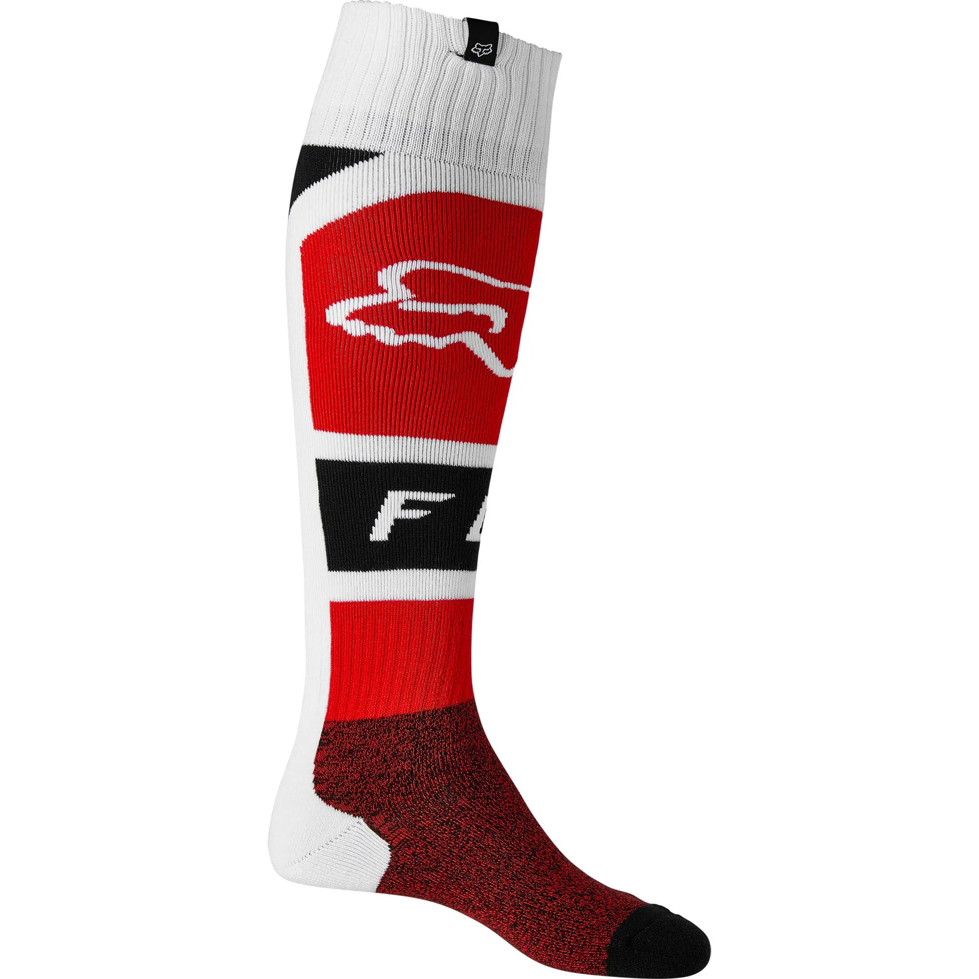 Fox Racing  Mens Flo Red Lux Fri Thin Socks Cool Comfy Fit Arch Support Casual