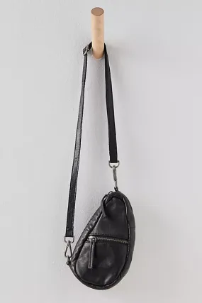 FREE PEOPLE COFFEE DATE MINI CROSSBODY BLACK