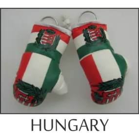 Hungary Mini Boxing Glove