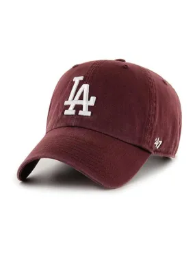 LA Dodgers Basic Ball Cap, Cacao/White