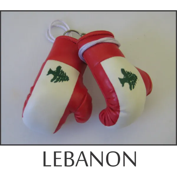 Lebanon Mini Boxing Glove