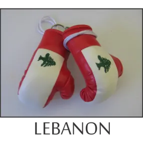 Lebanon Mini Boxing Glove