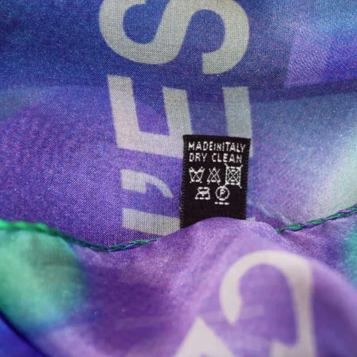 < Limited Edition > Silk Chiffon Scarf "Ceci n'est pas un vetement"