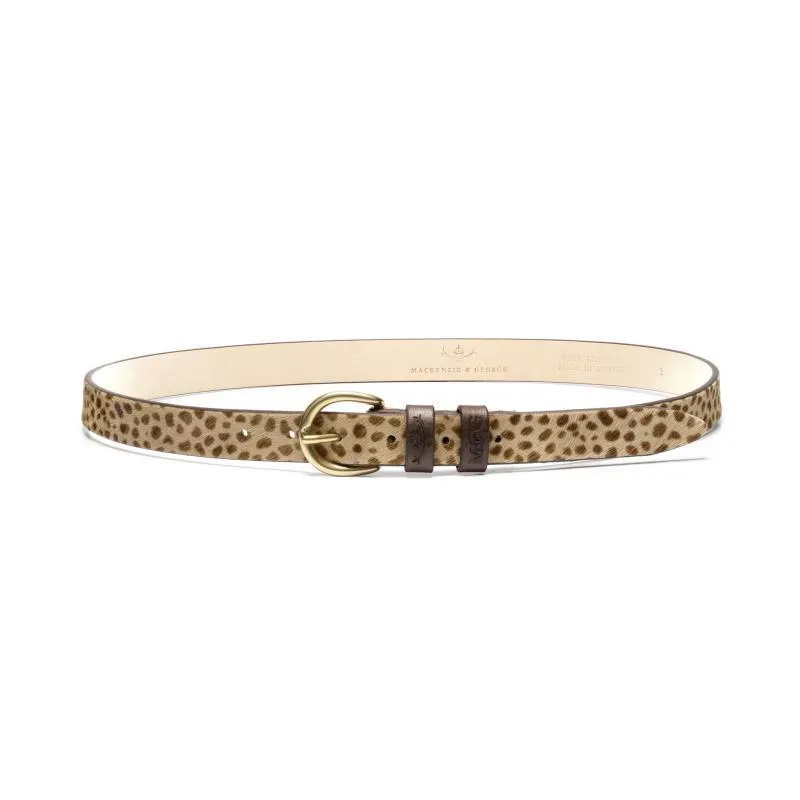 MacKenzie & George Tetbury Dotty Skinny Belt - Dotty