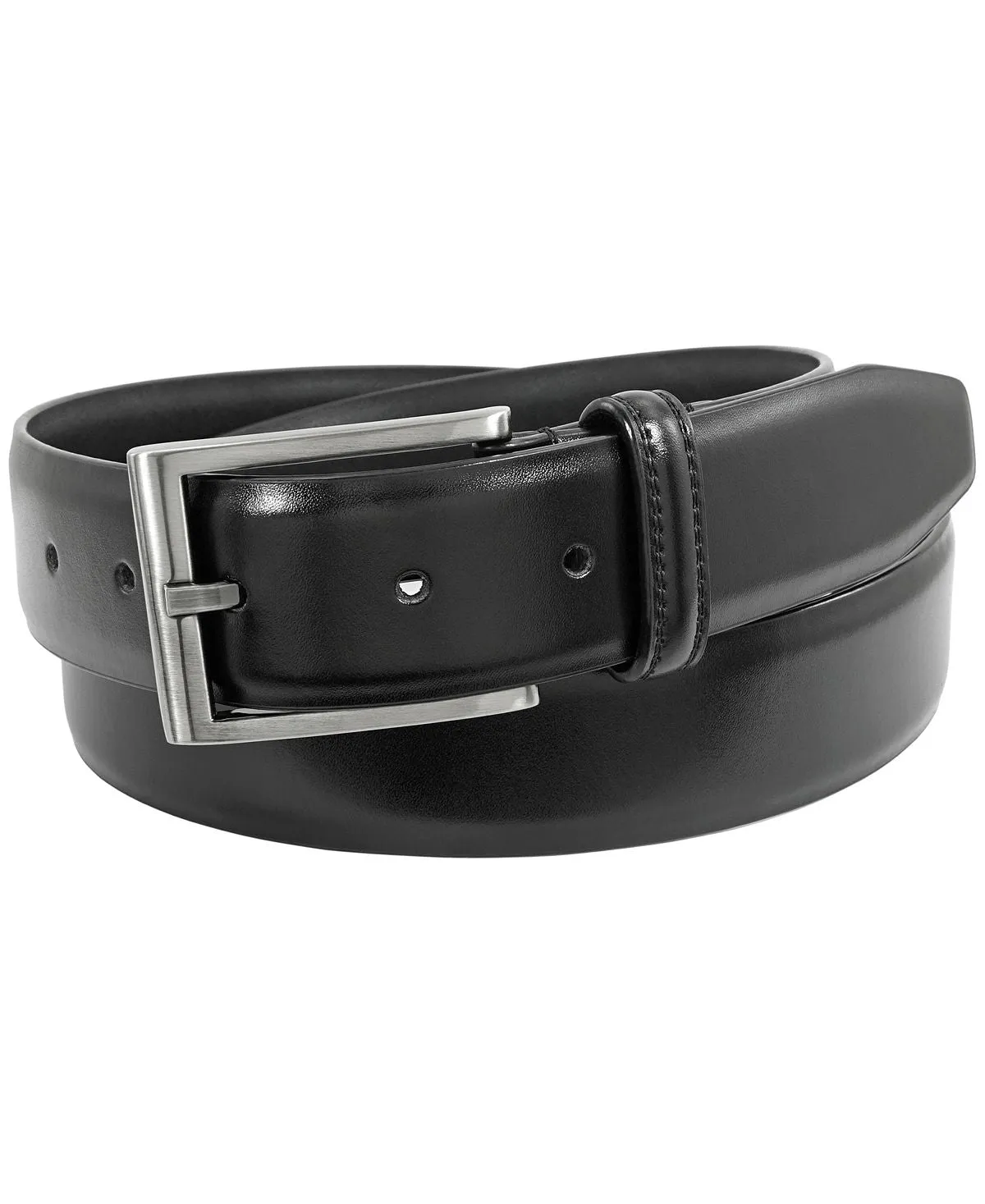 Men's leather belt in carmine color Florsheim