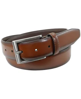 Men's leather belt in carmine color Florsheim