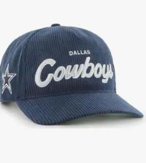 NEW 47' COWBOYS CLEAN UP HAT CORDUROY (NAVY)