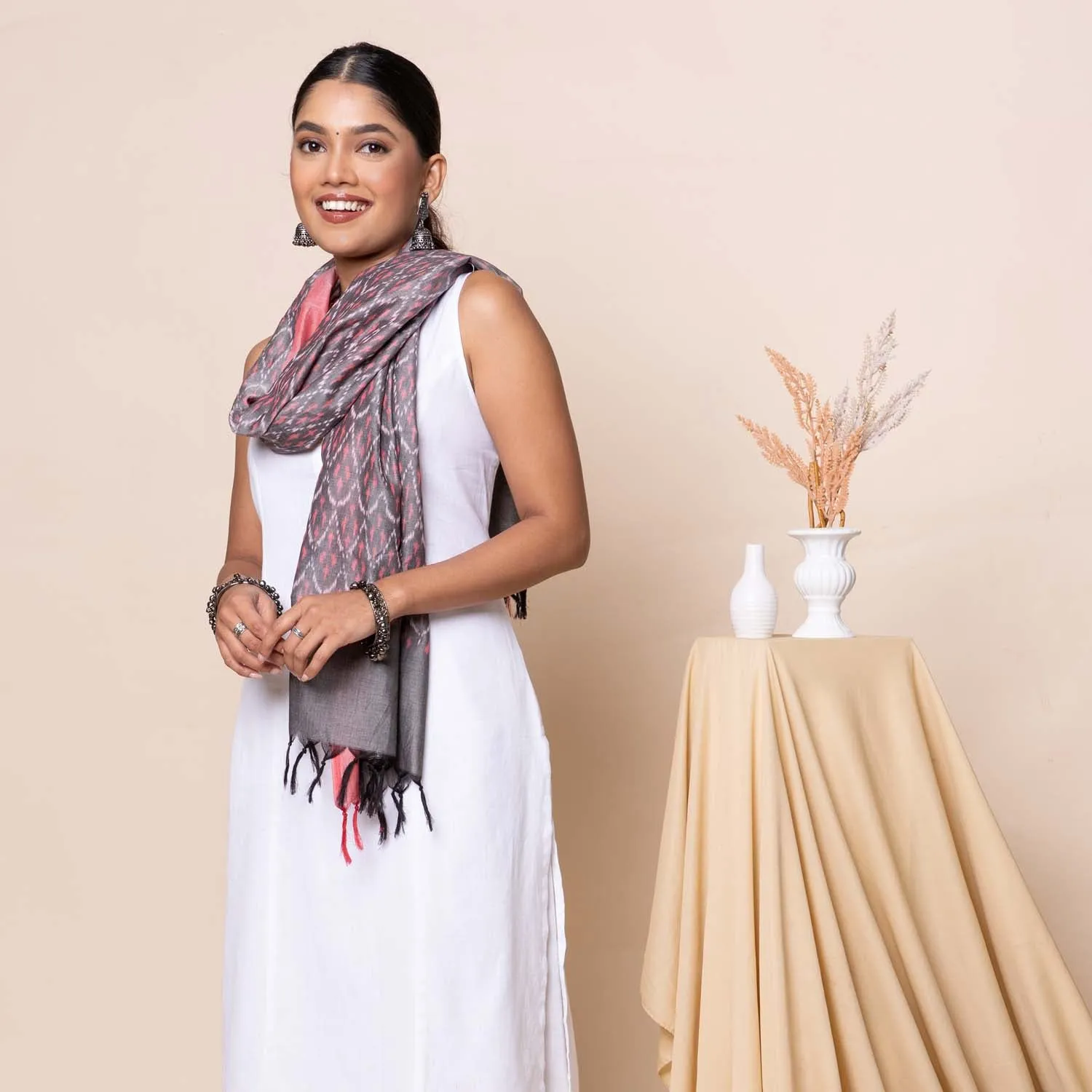 Pathankot Ikat Scarves