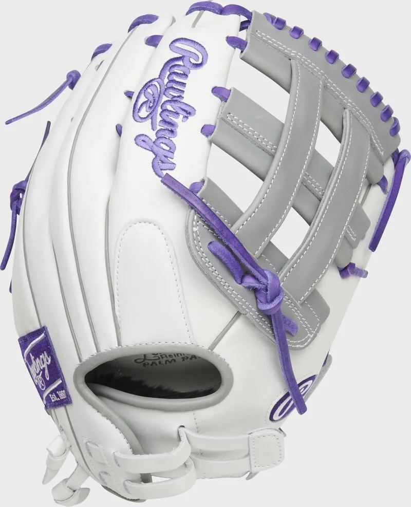 Rawlings Liberty Advanced 12.75" Fastpitch Glove - White/Purple