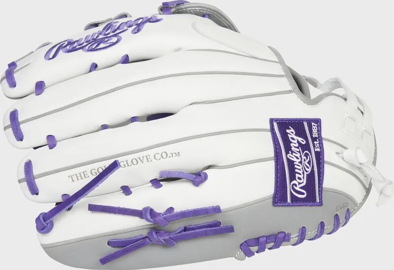 Rawlings Liberty Advanced 12.75" Fastpitch Glove - White/Purple