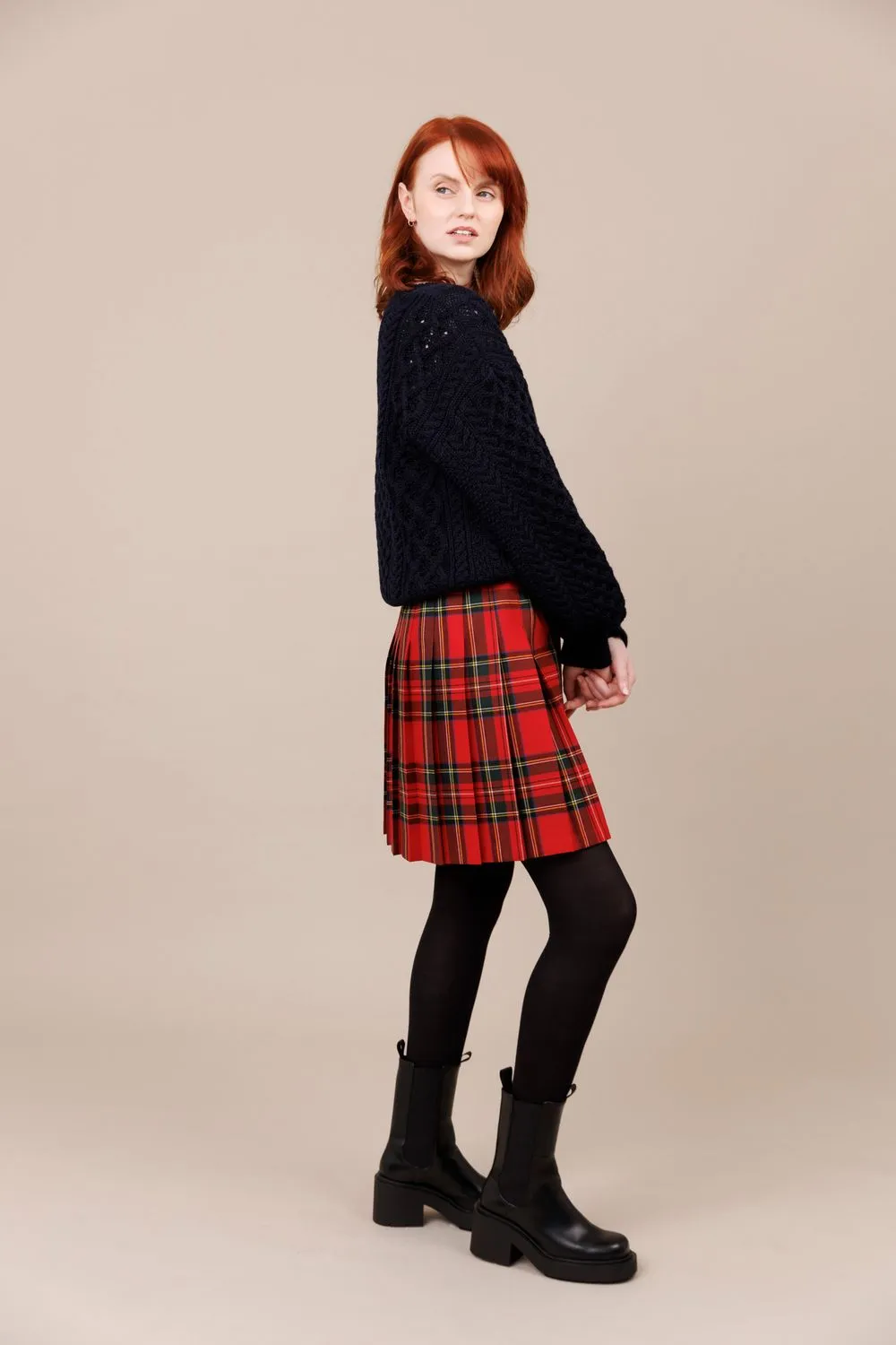 Royal Stewart 100% Worsted Wool Mini Kilt