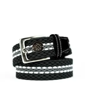 The Derby Belt - Black Leather Fieldstone