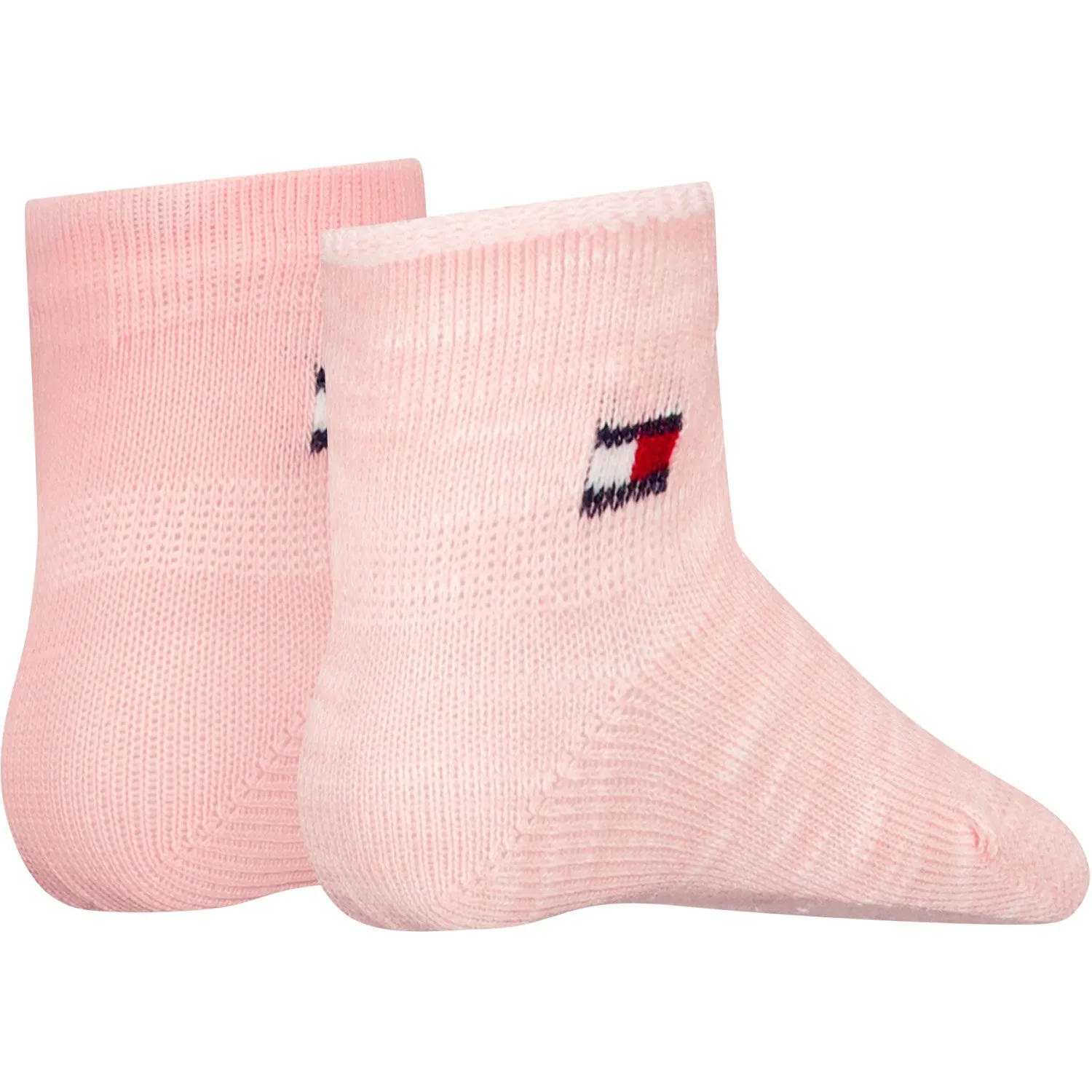 Tommy Hilfiger Soft Pink Baby Socks 2-pack Runfree