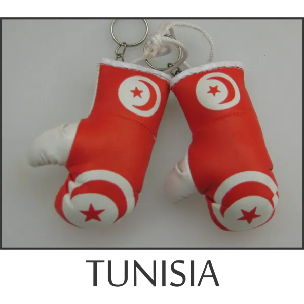 Tunisia Mini Boxing Glove