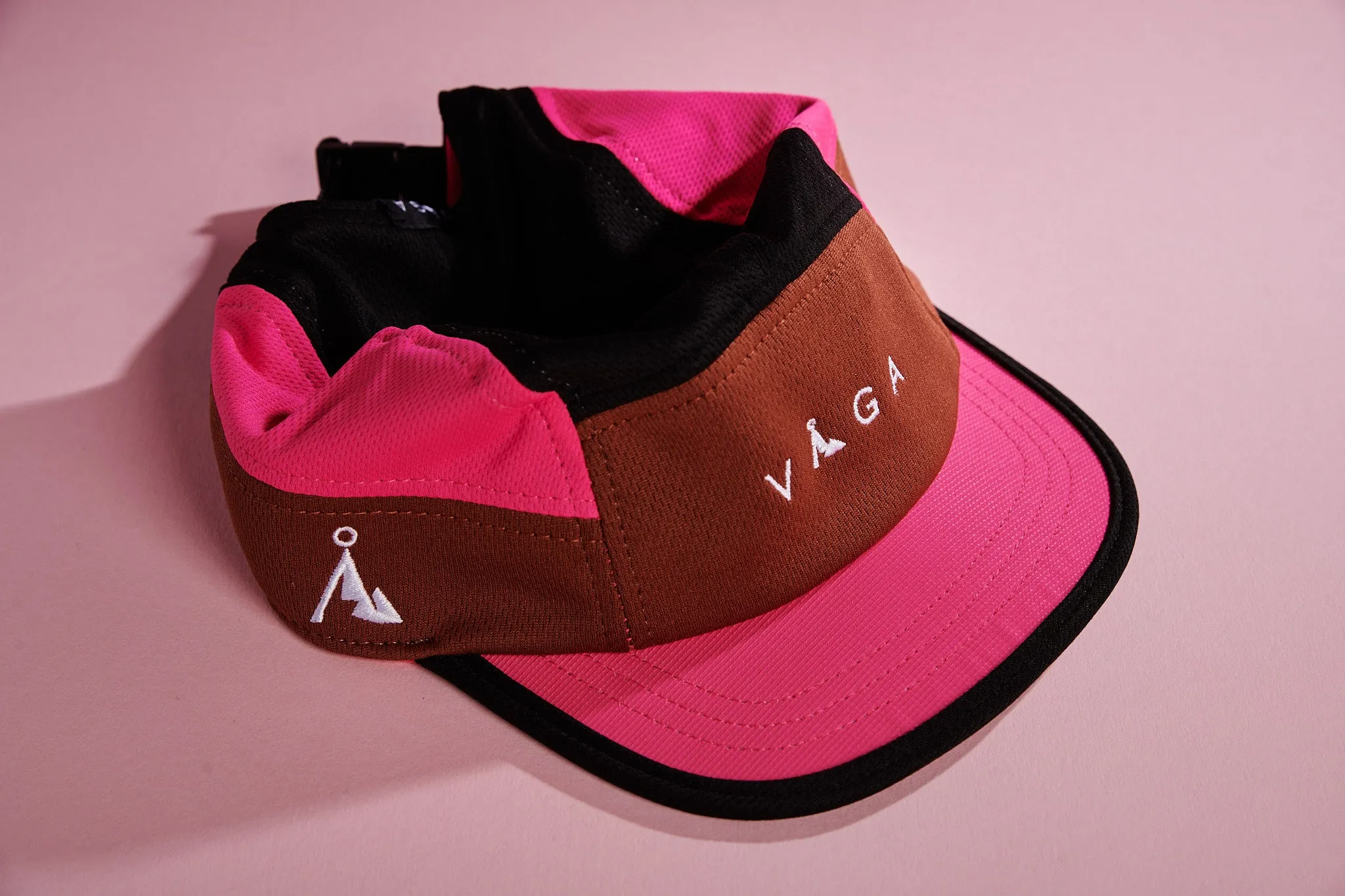 VAGA Club Cap - Brown/Pink/Black