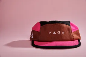 VAGA Club Cap - Brown/Pink/Black