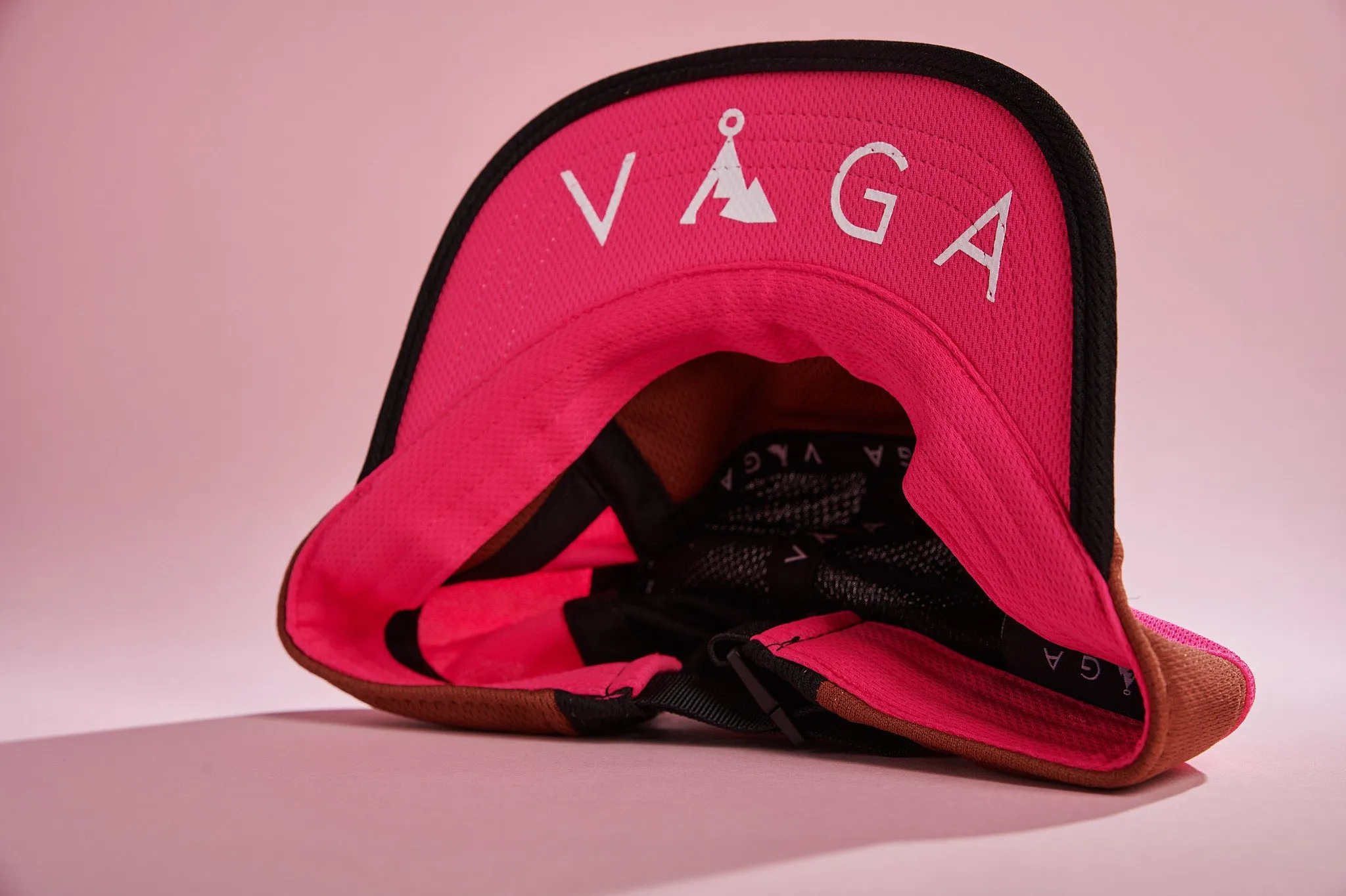 VAGA Club Cap - Brown/Pink/Black