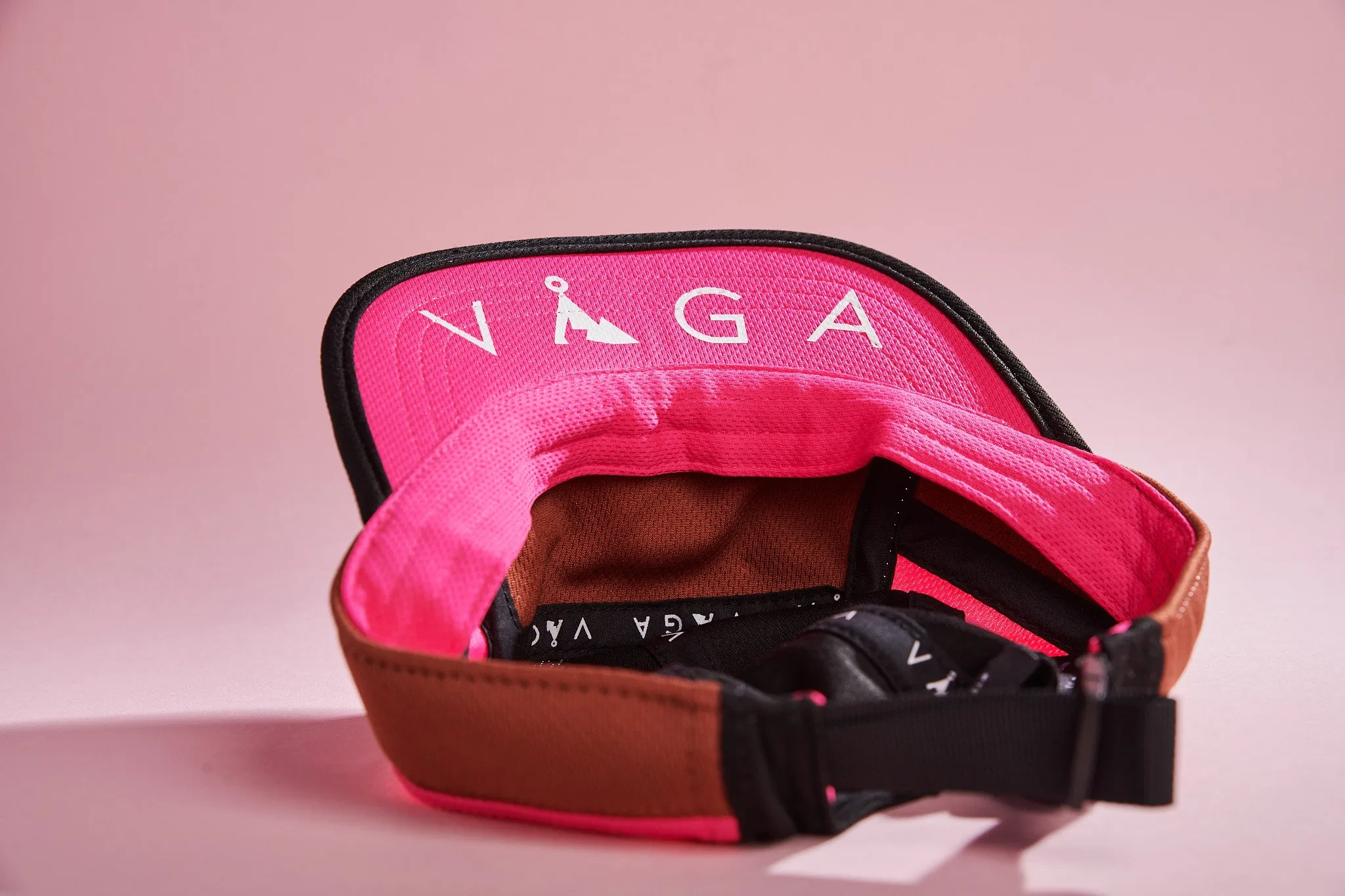 VAGA Club Cap - Brown/Pink/Black