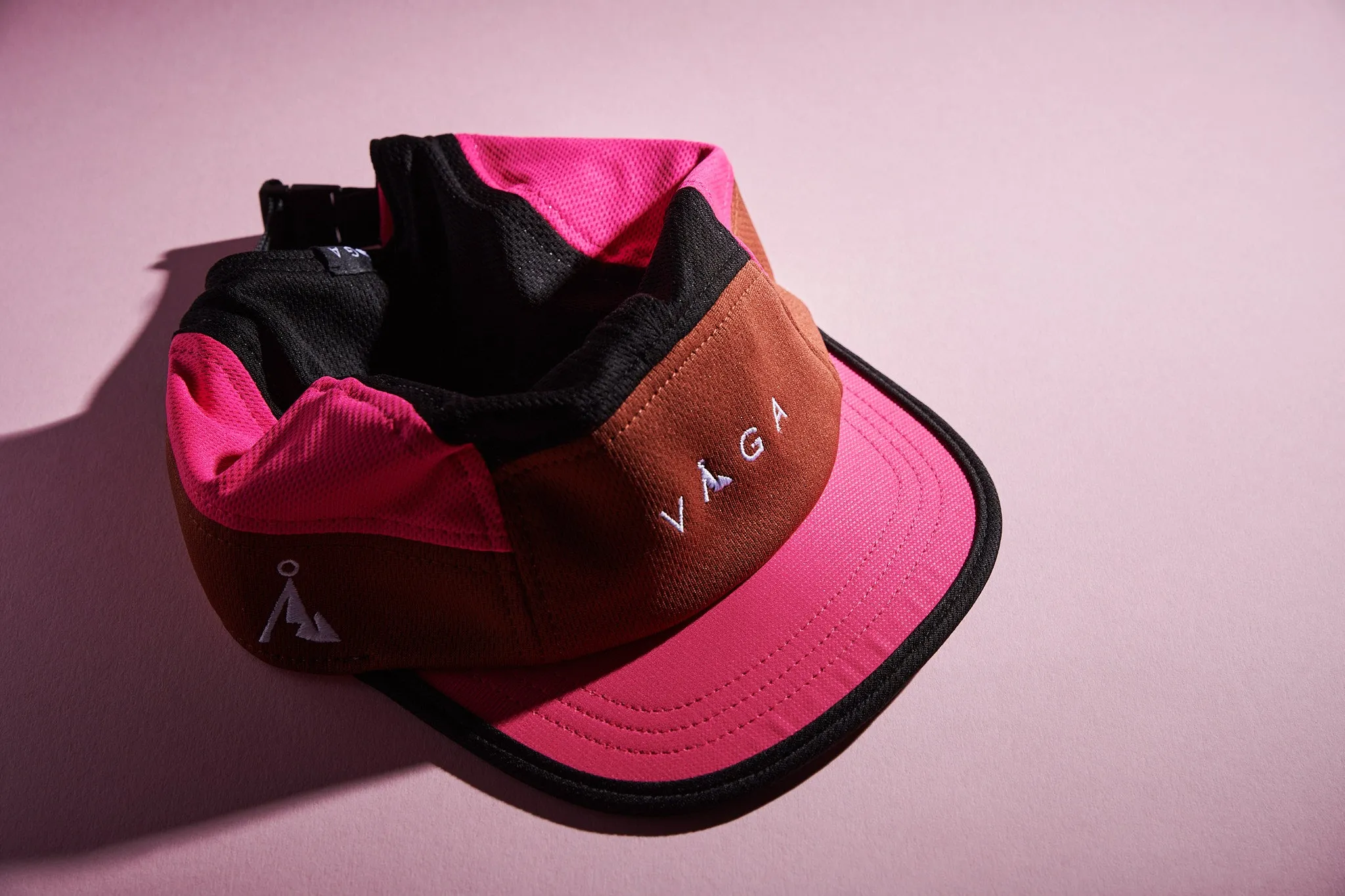 VAGA Club Cap - Brown/Pink/Black