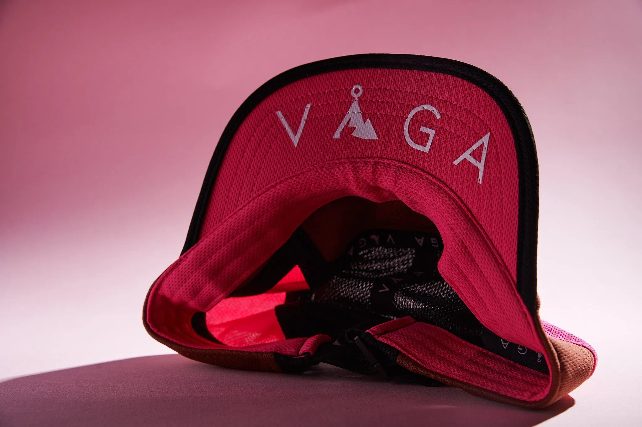 VAGA Club Cap - Brown/Pink/Black