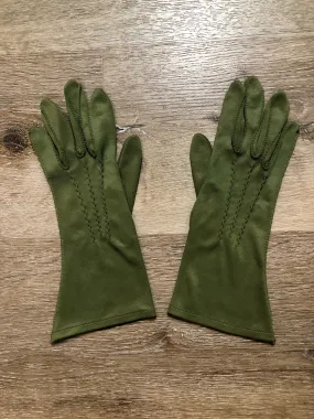 Vintage Green Gloves SOLD