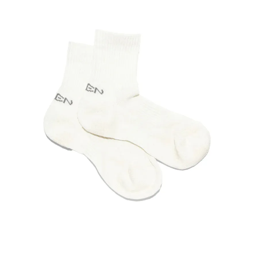 WA-SHI Socks Quarter - White