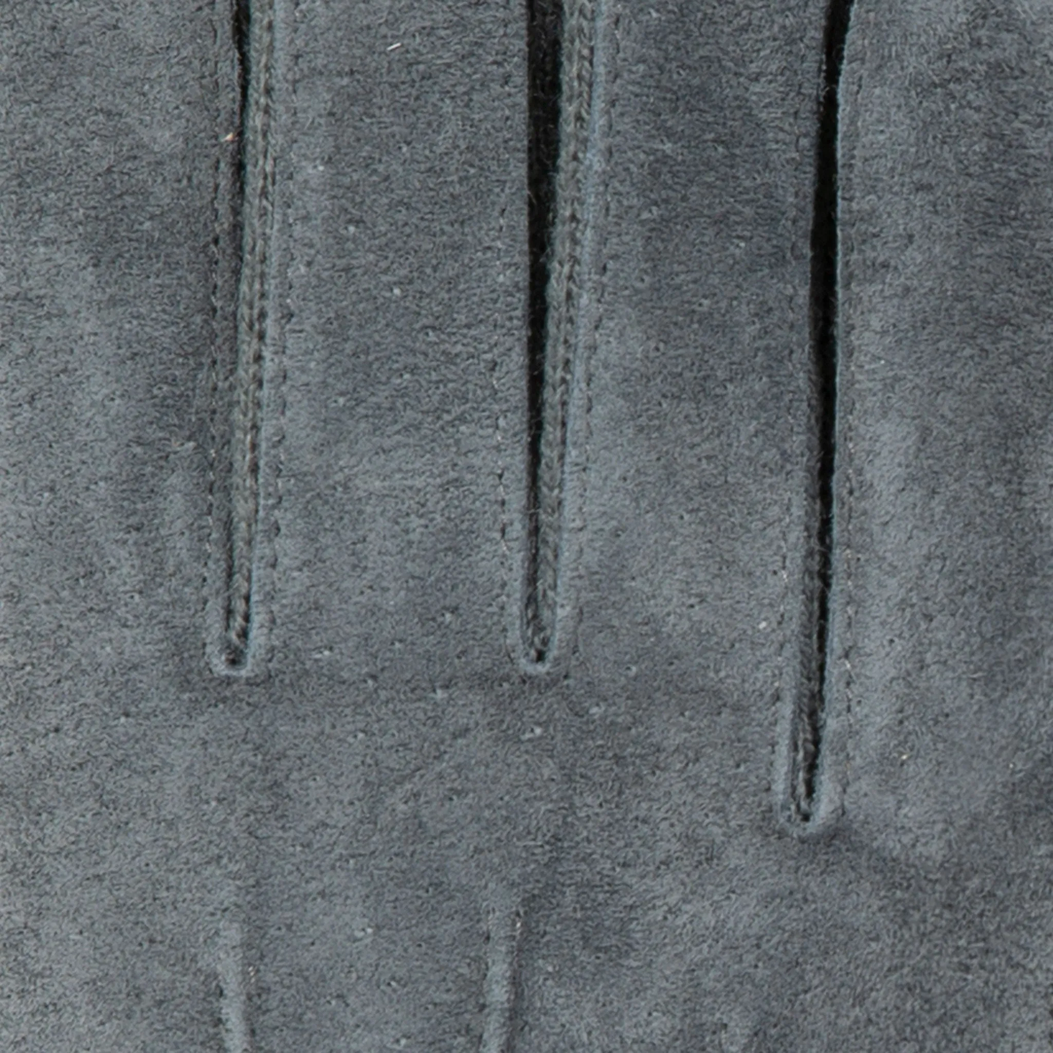 Women's Three-Point Fleece-Lined Suede Gloves