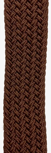 Woven Stretch Belt - Brown